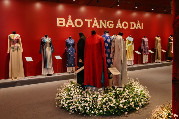 Dấu ấn Bảo tàng Áo dài tại Triển lãm Không gian Di sản Việt Nam