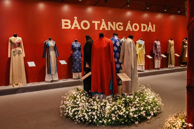 Dấu ấn Bảo tàng Áo dài tại Triển lãm Không gian Di sản Việt Nam