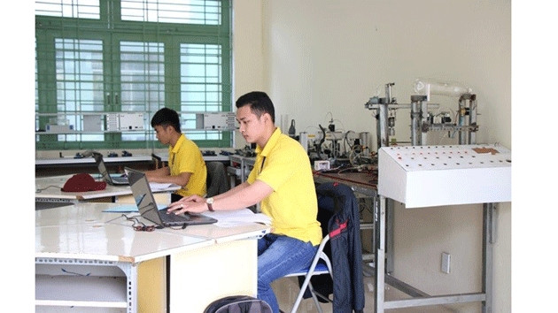 Thí sinh tham dự Kỳ thi tay nghề Thành phố Đà Nẵng năm 2018 (Ảnh: Tổng cục Giáo dục nghề nghiệp).