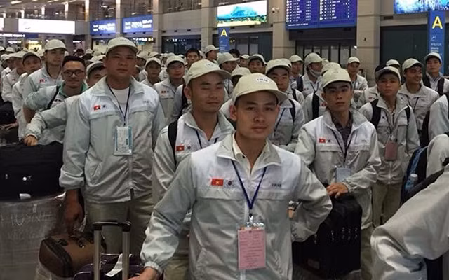Lao động đi làm việc ở nước ngoài (Ảnh minh họa: Dolab).