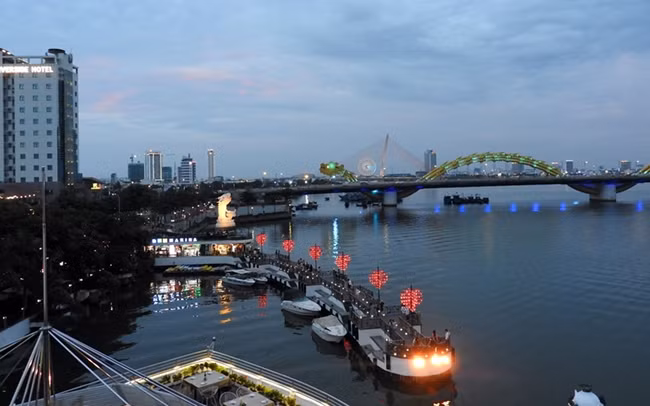 Một góc TP Đà Nẵng, trung tâm Vùng kinh tế trọng điểm miền trung.