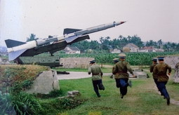 Bộ đội phân đội 81, Đoàn Hạ Long luyện tập sẵn sàng chiến đấu.