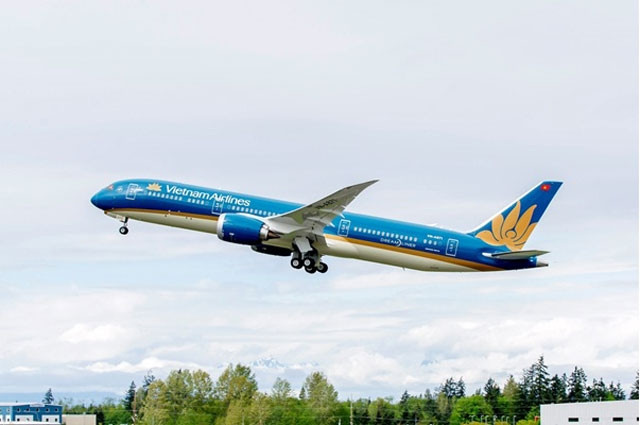 Tỷ lệ tăng trưởng về chỉ số tài chính của Vietnam Airlines đang thay đổi theo hướng tích cực.