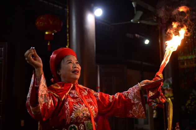 Liên hoan văn hóa tín ngưỡng thờ Mẫu.