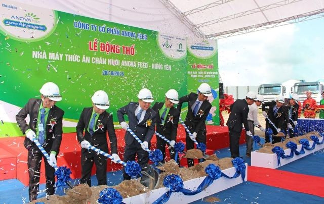 Khởi công xây dựng nhà máy thức ăn chăn nuôi công suất 250 nghìn tấn tại Hưng Yên