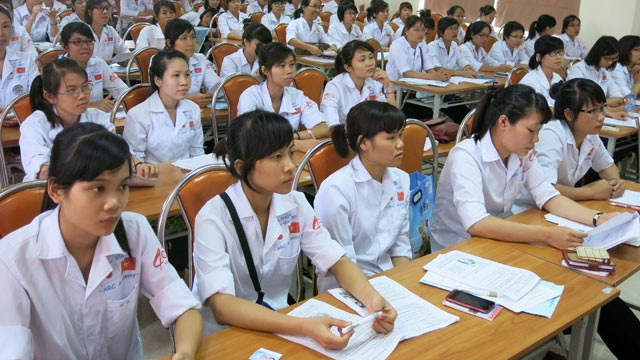 Đào tạo điều dưỡng viên sang Nhật Bản làm việc.