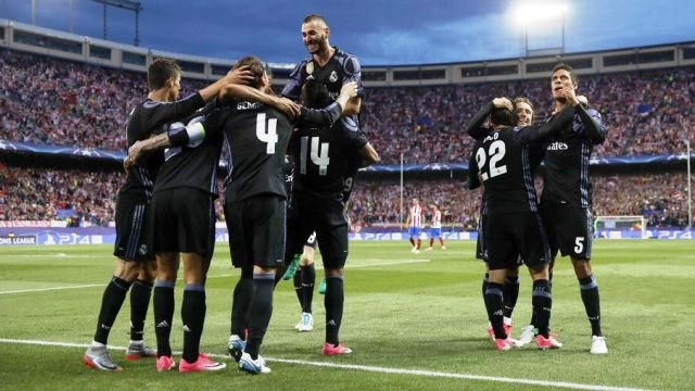 Real Madrid vào chung kết với tổng tỷ số sau hai lượt trận là 4-2.