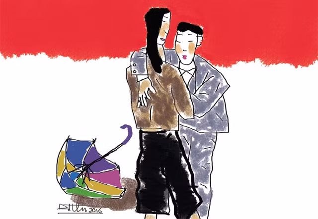 Minh họa : ĐẶNG TIẾN