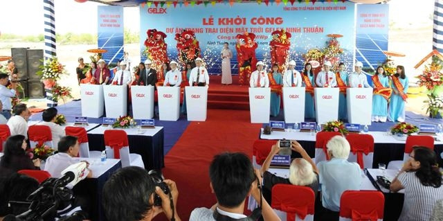 Lễ khởi công dự án.