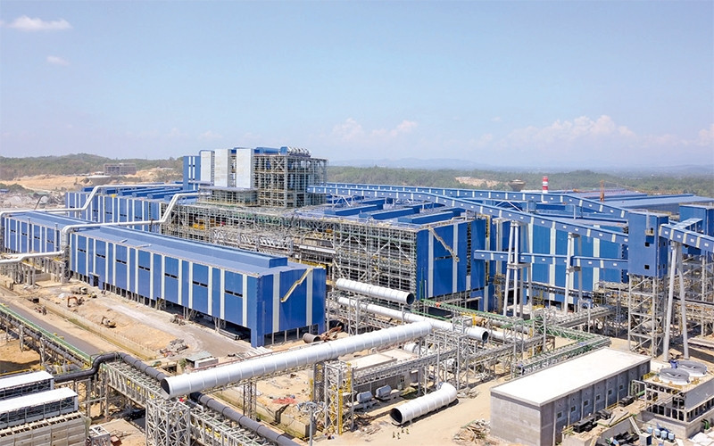 Dự án tổ hợp sản xuất gang thép Hòa Phát do Công ty ATAD thi công.