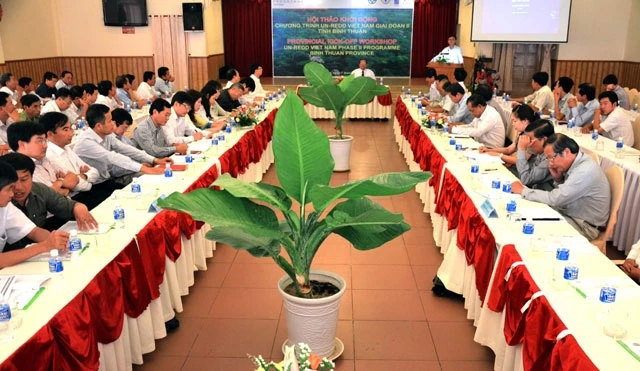 Khởi động chương trình UN-REDD Việt Nam