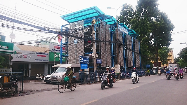 Thành phố chưa có nhiều điểm đỗ xe thông minh, hiện đại.