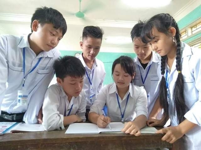 (Ảnh minh hoạ: Học sinh ở Nậm Pồ, Điện Biên)