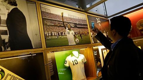 Một góc của Bảo tàng Pele.