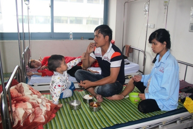 Các bệnh nhân bị ngộ độc sau khi ăn bánh mì đã nhập viện điều trị tại Bệnh viện Trung ương Huế (cơ sở 2). 