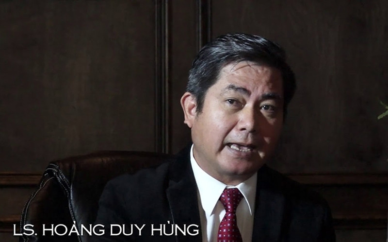 Luật sư người Mỹ gốc Việt Hoàng Duy Hùng.
