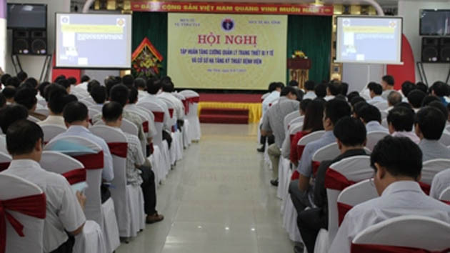 Tăng cường quản lý trang thiết bị y tế và cơ sở hạ tầng kỹ thuật bệnh viện