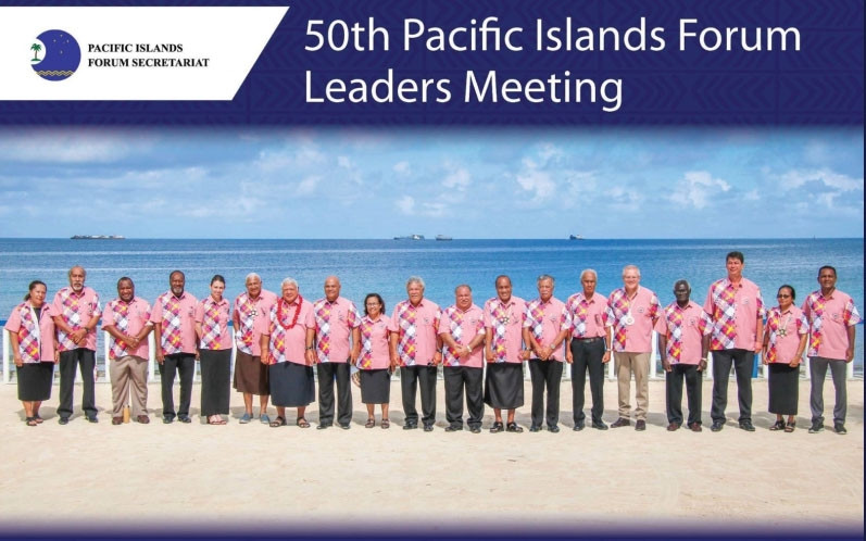 Các nhà lãnh đạo PIF (Ảnh: PIF) 