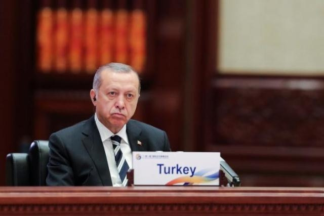 Tổng thống Thổ Nhĩ Kỳ Tayyip Erdogan tham dự hội nghị tại Bắc Kinh, Trung Quốc, ngày 15-5-2017. (Ảnh: Reuters)