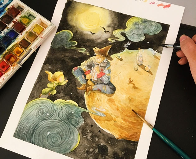  Ra mắt “Hoàng tử bé” do họa sĩ trẻ Việt Nam minh họa