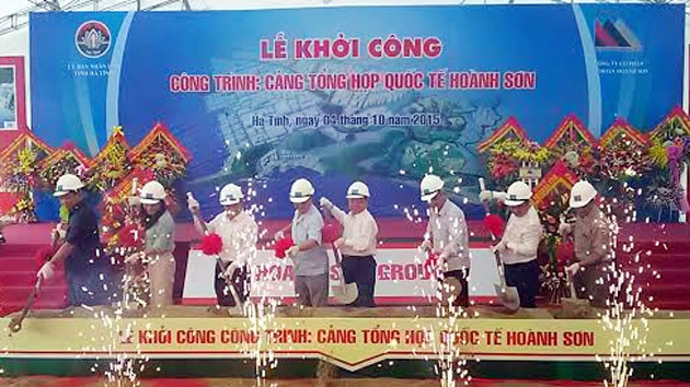 Xây dựng bến số 4 cảng Vũng Áng trị giá gần 1.500 tỷ đồng 