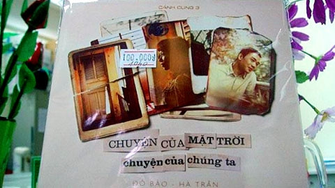 Bìa đĩa Chuyện của mặt trời - chuyện của chúng ta.