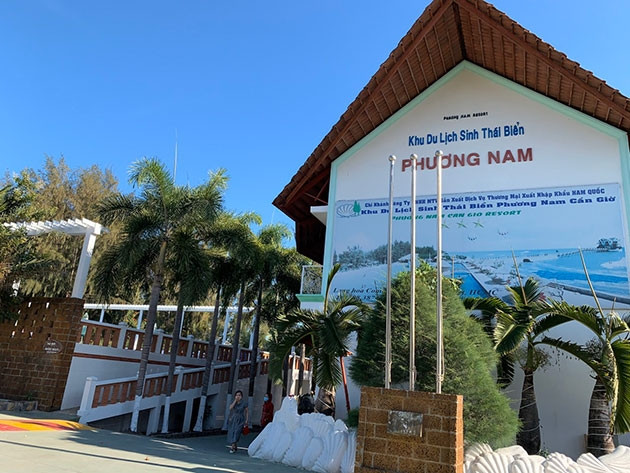 Resort Phương Nam, một cơ sở được sử dụng vào việc cách ly phòng chống dịch Covid-19 cho người từ nước ngoài về