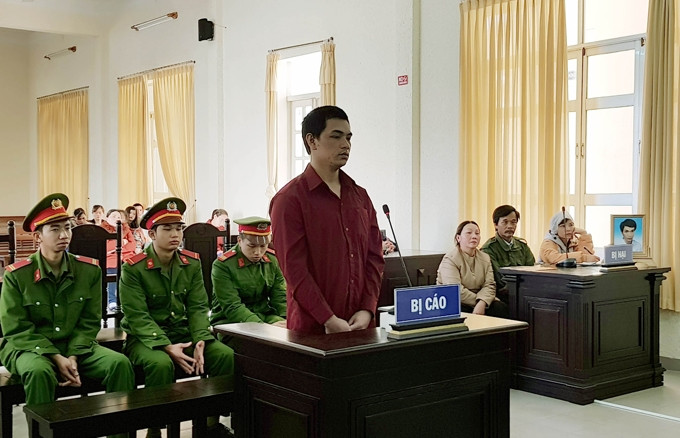 Bị cáo Trần Quốc Vũ bị tuyên phạt án chung thân.