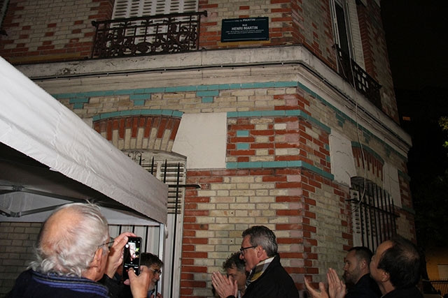 Phố Henri Martin xuất hiện tại TP Pantin từ ngày 6-11-2019.