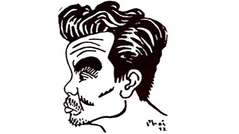 Trần Huyền Trân qua nét vẽ của Bùi Xuân Phái.