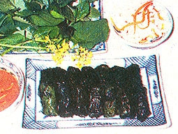 Bò nướng lá lốt chay