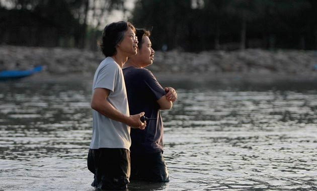 Đạo diễn Nguyễn Võ Nghiêm Minh trong một cảnh quay.