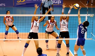 Giải bóng chuyền quốc tế VTC Cup: Việt Nam thua đáng tiếc