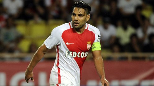 Cầu thủ Radamel Falcao trong màu áo Monaco. (Ảnh: Ligue1.com)
