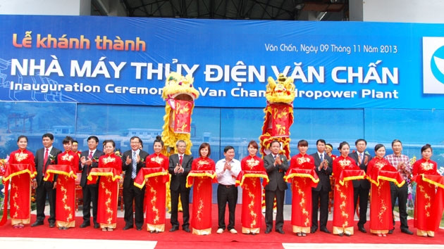 Khánh thành Nhà máy thủy điện Văn Chấn công suất 57 MW