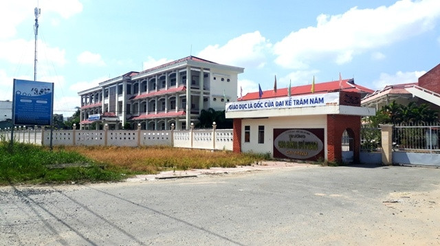 Một góc Trường cao đẳng Sư phạm Cà Mau sau khi giải thể.