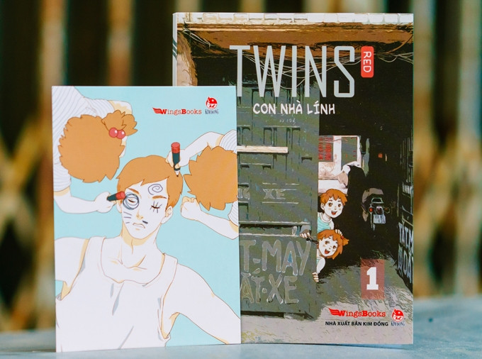 Ra mắt truyện tranh Việt về đề tài gia đình “Twins - Con nhà lính”