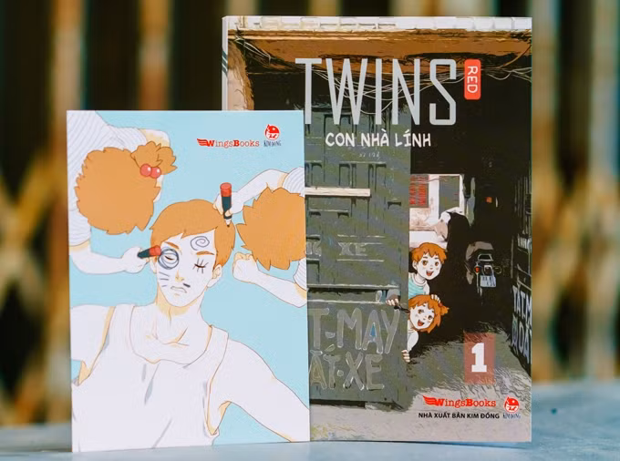 Ra mắt truyện tranh Việt về đề tài gia đình “Twins - Con nhà lính”