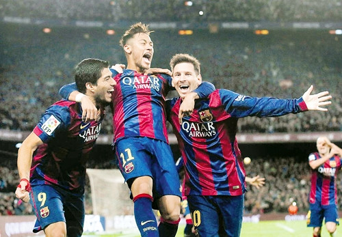 Barca luôn được yêu thích với lối đá tấn công đẹp mắt. Ảnh | Reuters