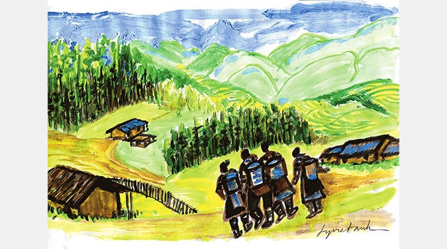 Núi rừng yên tĩnh