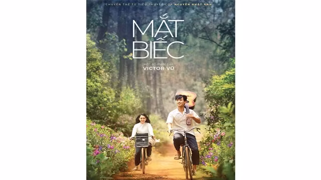 Poster phim “Mắt biếc” được hé lộ với công chúng.