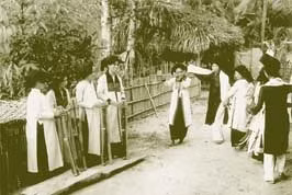 Trò trám - một lễ hội dân gian độc đáo