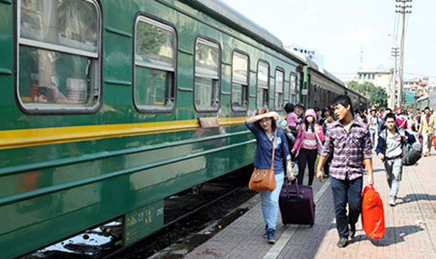 Đường sắt Hà Nội nối thêm toa tàu phục vụ hành khách dịp Quốc khánh 2-9