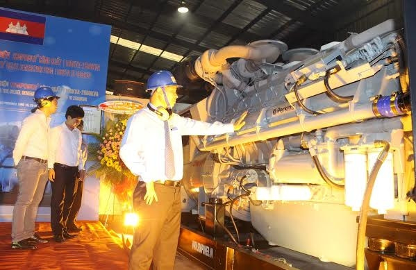 Máy phát điện công suất 2.500 KVA được SBM xuất khẩu sang thị trường Cam-pu-chia.