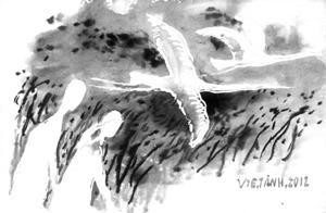 Cánh đồng cỏ úa - Truyện ngắn của NGUYỄN THANH LONG