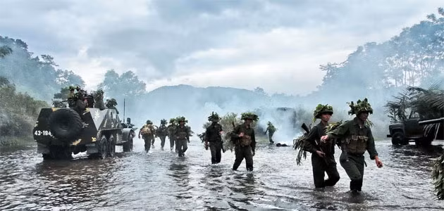 Cảnh trong phim Những người viết huyền thoại của đạo diễn Bùi Tuấn Dũng.