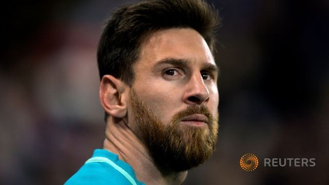 Lionel Messi thi đấu xuất sắc nhưng vẫn không thể giúp Barca giành trọn ba điểm trước Villarreal. Ảnh: Reuters