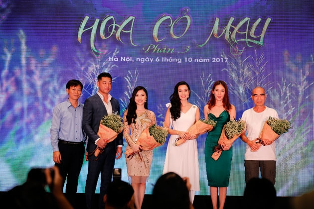 Ê kíp làm phim "Hoa cỏ may" phần 3.