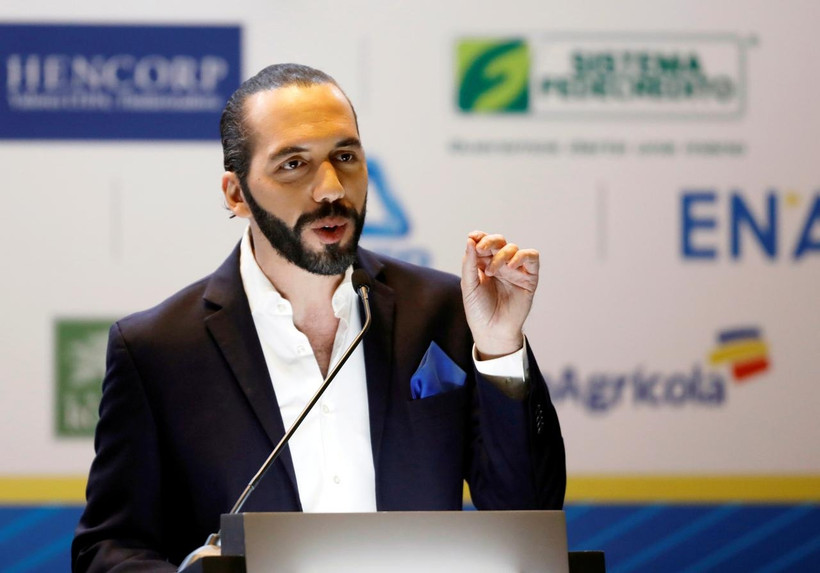 Cựu Thị trưởng thủ đô San Salvador Nayib Bukele (ảnh: Reuters)