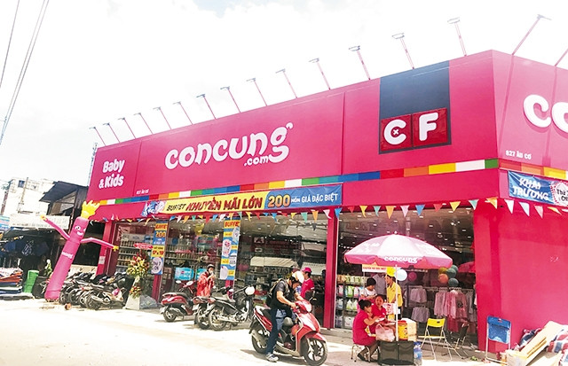 Chuỗi cửa hàng Con Cưng.